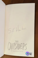 S.E. HINTON Signed THE OUTSIDERS 50TH ANNIVERSARY EXCLUSIVE FAUX LEATHER BAS COA