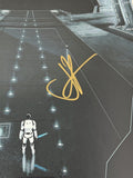 JJ Abrams Signed Autograph Star Wars The Force Awakens Movie Poster J.J. JSA COA
