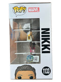 Ginger Gonzaga Signed She Hulk Funko Pop Nikki 1133 Marvel Autograph Beckett COA