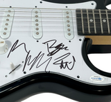 AVENGED SEVENFOLD Signed Autograph Electric Guitar M. Shadows Band x4 ACOA COA