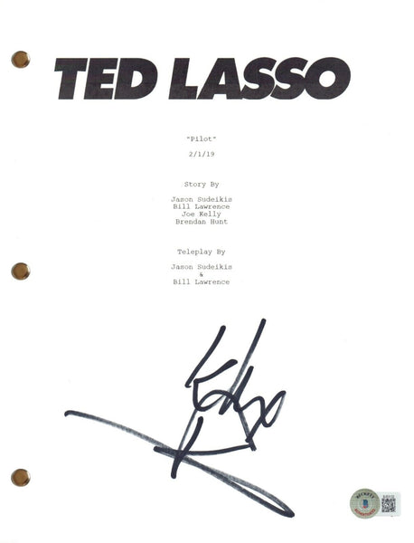 Kola Bokinni Signed Autograph Ted Lasso Pilot Script Isaac McAdoo Beckett COA