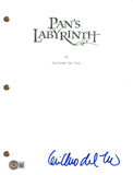 Guillermo Del Toro PAN'S LABYRINTH Autograph Signed Movie Script Screenplay BAS