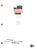 Johnny Galecki The Big Bang Theory Signed Autograph Pilot Script Screenplay BAS