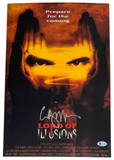 Clive Barker Signed LORD OF ILLUSIONS 11x17 Movie Poster Photo Autograph BAS COA