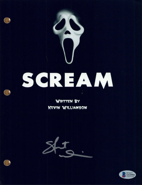 Skeet Ulrich Signed Autograph SCREAM Movie Script Full Screenplay Beckett COA