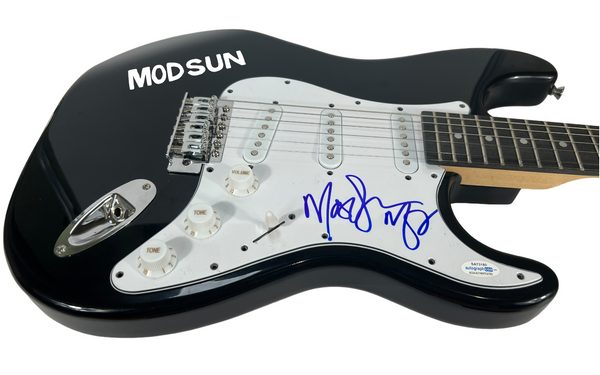 MOD SUN Signed Autograph Electric Guitar Internet Killed the Rockstar ACOA COA