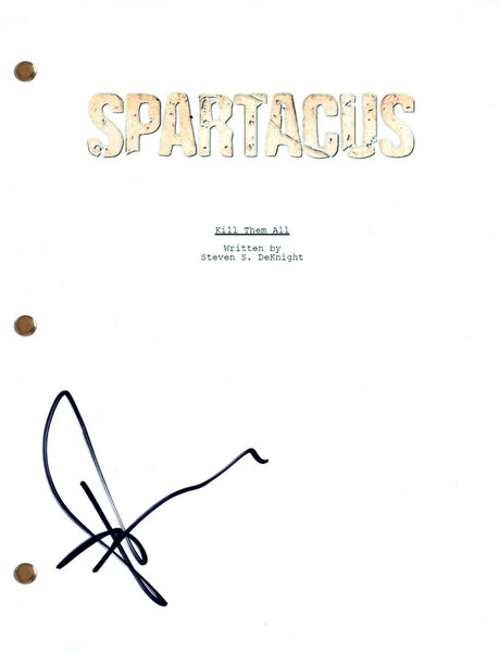 Peter Mensah SPARTACUS Signed Autograph Episode Script S1E13 Full Screenplay COA
