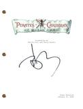 Johnny Depp Signed Autograph Pirates of the Caribbean Script Full Screenplay COA