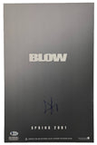 George Jung Signed BLOW Movie Poster 11x17 Autograph Johnny Depp Beckett COA