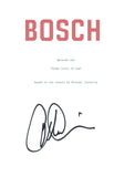 Titus Welliver BOSCH Signed Autograph Pilot Episode Script Full Screenplay COA