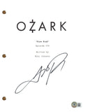 Tom Pelphrey Signed Autograph Ozark Episode 309 Script Screenplay Beckett COA