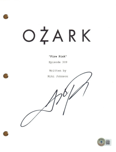 Tom Pelphrey Signed Autograph Ozark Episode 309 Script Screenplay Beckett COA