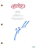 John Travolta Signed Autograph Grease Movie Script Full Screenplay ACOA COA