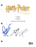 Daniel Radcliffe Rupert Grint HARRY POTTER Signed Autograph Movie Script BAS COA