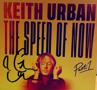 Keith Urban Signed The Speed of Now Framed CD Cover Display Beckett COA