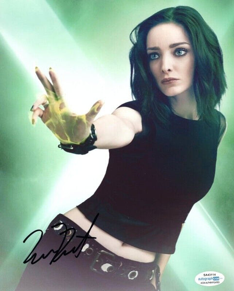 Emma Dumont Signed Autograph 8x10 Photo Marvel's THE GIFTED Polaris Actress ACOA