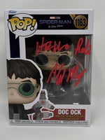 Alfred Molina Signed Autograph Doc Ock Spider-Man No Way Home Funko Pop BAS COA