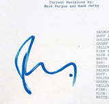 Robert Downey Jr. Signed Iron Man Movie Script Screenplay Autograph Beckett COA