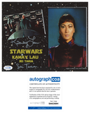 KAMAY LAU Signed STAR WARS Autograph 8x10 Photo The Phantom Menace ACOA COA