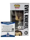 George Hamilton Signed Evil Knievel Funko Pop Figure #62 Autograph Beckett COA