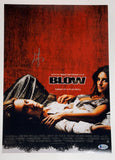 George Jung BLOW Signed Autograph 11x17 Movie Poster Johnny Depp Beckett COA
