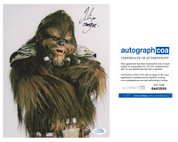 MICHAEL KINGMA Signed STAR WARS Autograph 8x10 Photo Tarfful Revenge Sith ACOA