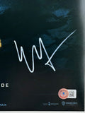 Ezra Miller Signed The Flash Movie Poster 12x18 Photo Autograph Beckett COA