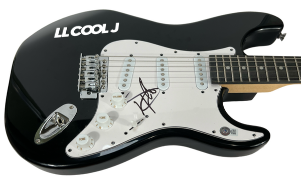 LL Cool J Signed Autograph Electric Guitar Beckett Mama Said Knock You Out COA