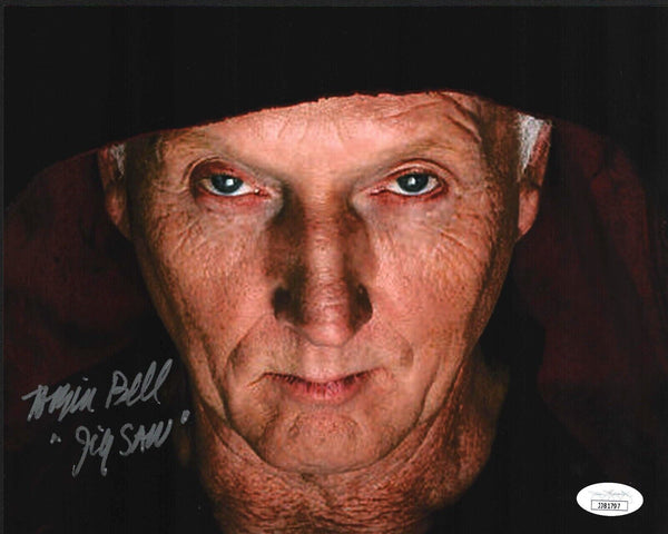 Tobin Bell Signed Autograph 8x10 Photo SAW Jigsaw Horror Actor JSA COA