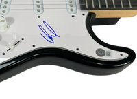 DISTURBED David Draiman Signed Autograph Electric Guitar Band Singer Beckett COA