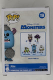 John Goodman Monsters, Inc. Signed Sulley Funko Pop Pixar Autograph Beckett COA