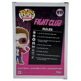 Brad Pitt Signed Autograph Fight Club Tyler Durden Funko Pop Autograph BAS COA