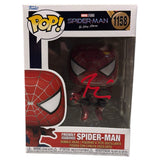 Tobey Maguire Signed Autograph Friendly Neighborhood Spider-Man Funko Pop BAS