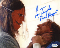 LEW TEMPLE Signed Autographed 8x10 Photo HALLOWEEN 2017 Horror Actor ACOA COA