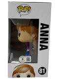 Kristen Bell Signed Frozen Funko Pop Anna #81 Disney Autograph Beckett COA