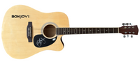 JON BON JOVI Signed Autograph Full Size Acoustic Guitar BON JOVI ACOA COA