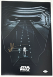 JJ Abrams Signed Autograph Star Wars The Force Awakens 12x18 Movie Poster JSA