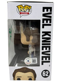 George Hamilton Signed Evil Knievel Funko Pop Figure #62 Autograph Beckett COA