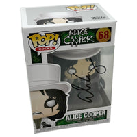 Alice Cooper Signed Autograph Funko Pop Rocks Figure #68 Beckett COA