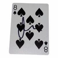 Matt Damon Signed Autograph Playing Card Rounders Mike McDermott 8 of Spades COA