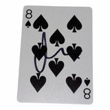 Matt Damon Signed Autograph Playing Card Rounders Mike McDermott 8 of Spades COA