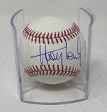 Huey Lewis Signed Autograph MLB Baseball Autograph Back To The Future BAS COA