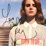 Lana Del Rey Signed Autograph BORN TO DIE Vinyl Record Album LP Beckett COA