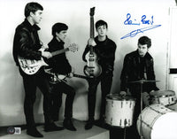 Pete Best The Beatles Signed 11x14 Photo Drummer Fifth Beatle Autograph BAS COA