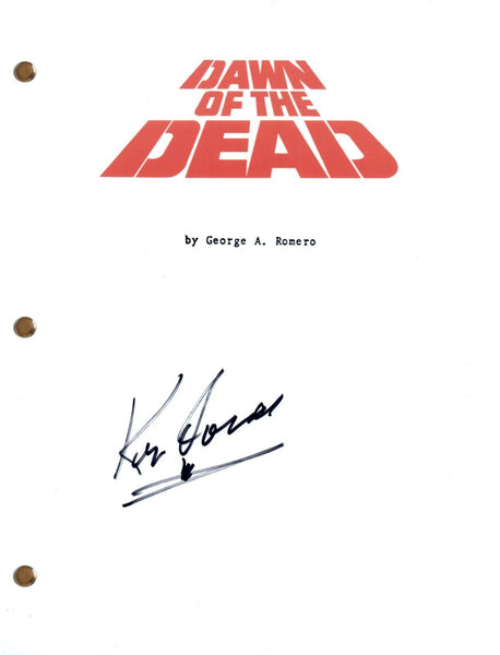 Ken Foree Signed Autograph DAWN OF THE DEAD Movie Script Full Screenplay COA