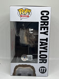 Corey Taylor Slipknot Signed Autograph Funko Pop Rocks #177 Proof Beckett COA