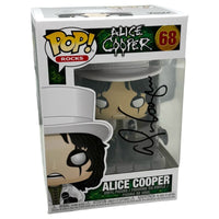 Alice Cooper Signed Autograph Funko Pop Rocks Figure #68 Beckett COA