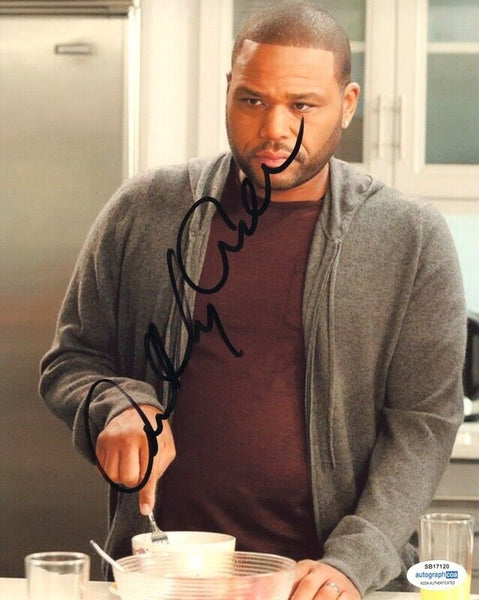 Anthony Anderson BLACK-ISH Signed Autograph 8x10 Photo The Departed ACOA COA