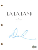 DAMIEN CHAZELLE Signed Autograph LA LA LAND Movie Script Screenplay Beckett COA