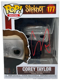 Corey Taylor Slipknot Signed Autograph Funko Pop Rocks #177 Proof Beckett COA
